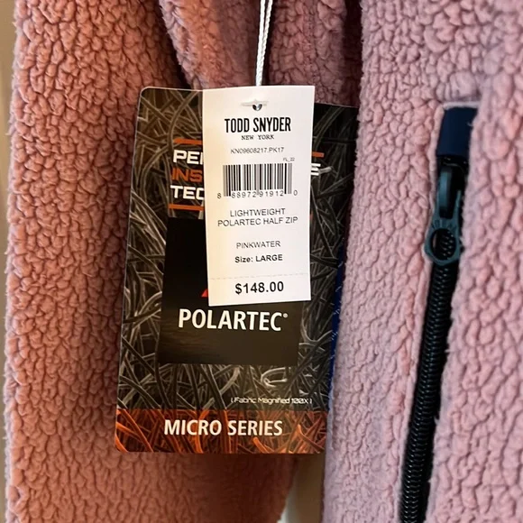 Todd Snyder Champion Lightweight Polartec Half Zip